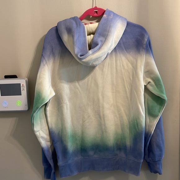JUNGLES SPRAY DYED HOODIE (BIRCH BLUE GREEN) - Picture 9 of 9